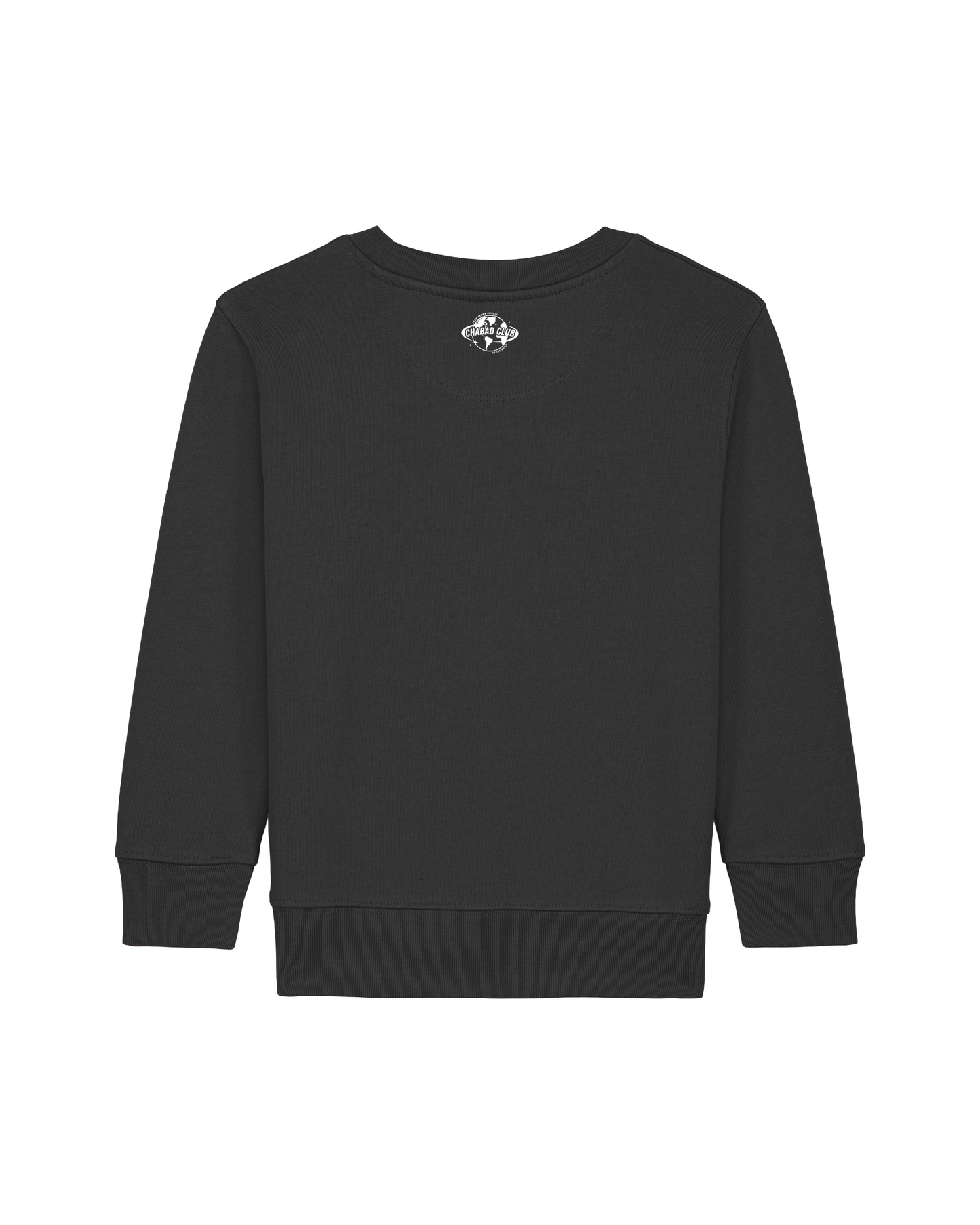 CHABAD CLUB SWEAT ENFANT CHABAD CLUC 770 NOIR VERSO