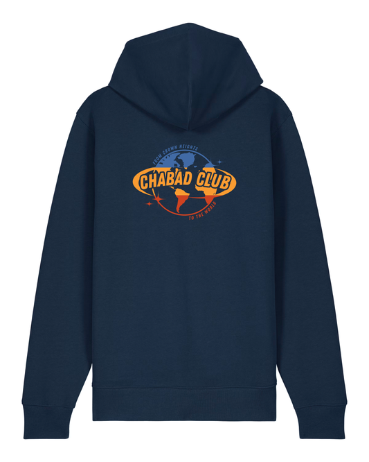 CHABAD CLUB HOODIE FCHTTW SUNSET VERSO