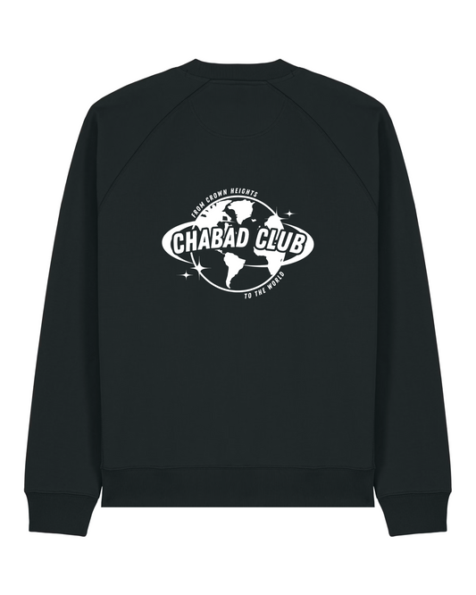 CHABAD CLUB SWEATSHIRT FCHTTW NOIR VERSO
