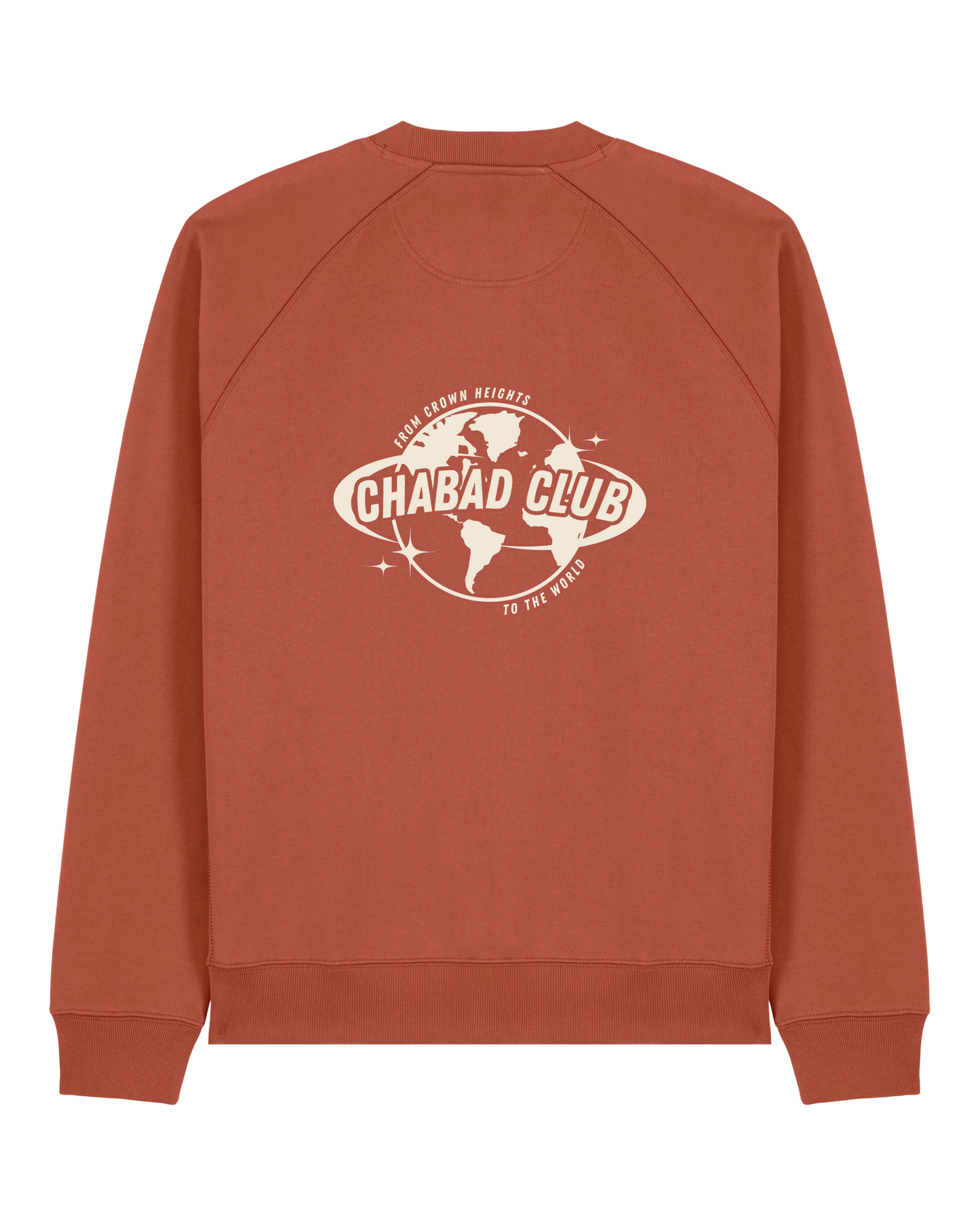 CHABAD CLUB SWEATSHIRT FCHTTW TERRACOTTA VERSO