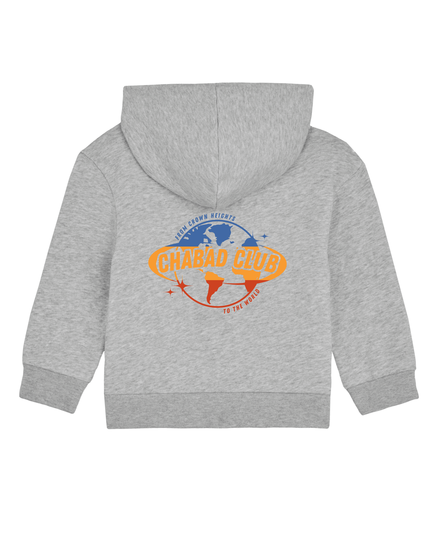 CHABAD CLUB GILET BEBE 770 GRIS VERSO