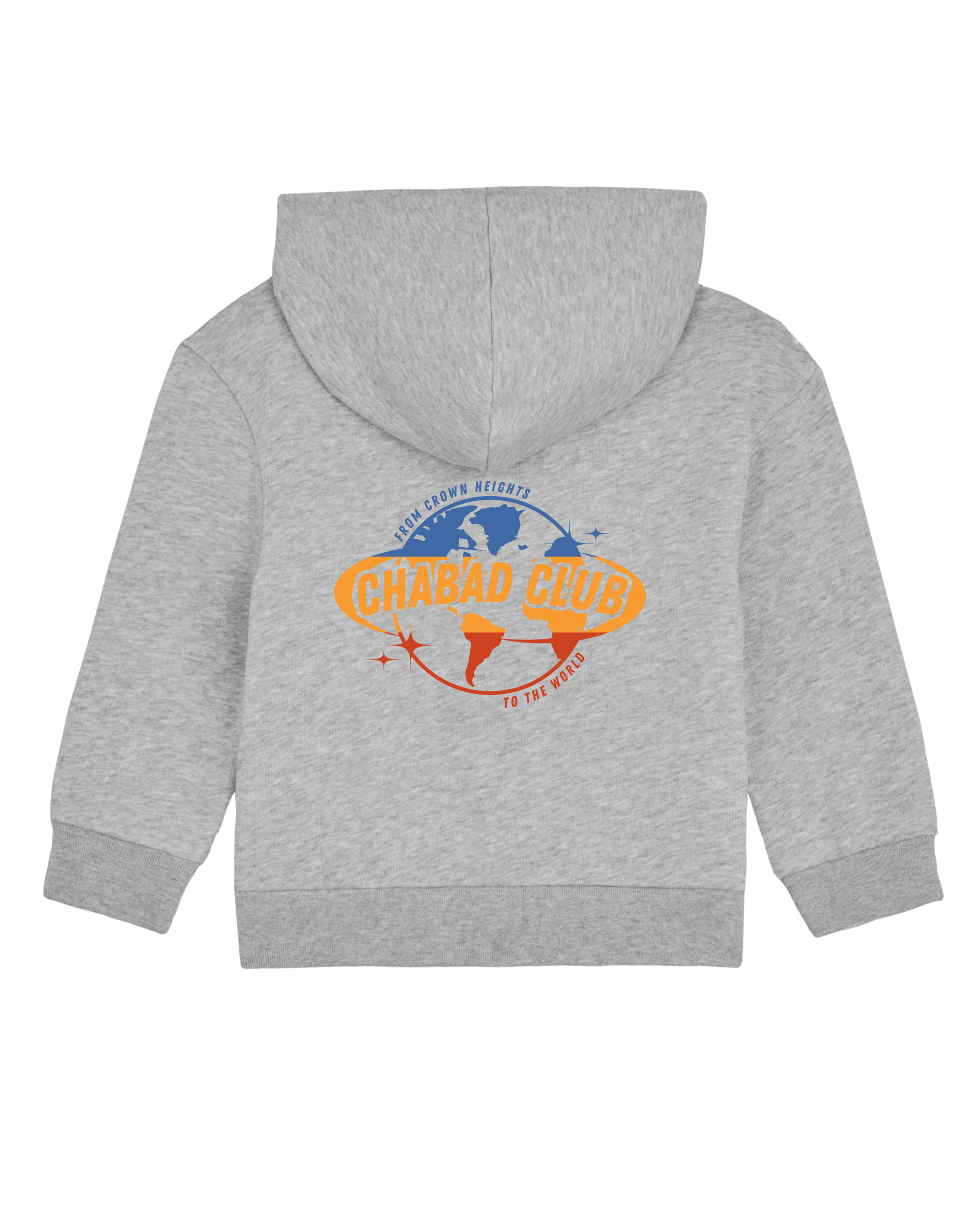 CHABAD CLUB GILET BEBE 770 GRIS VERSO