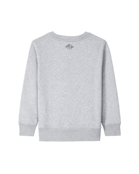 CHABAD CLUB SWEAT ENFANT CHABAD CLUC 770 GRIS VERSO