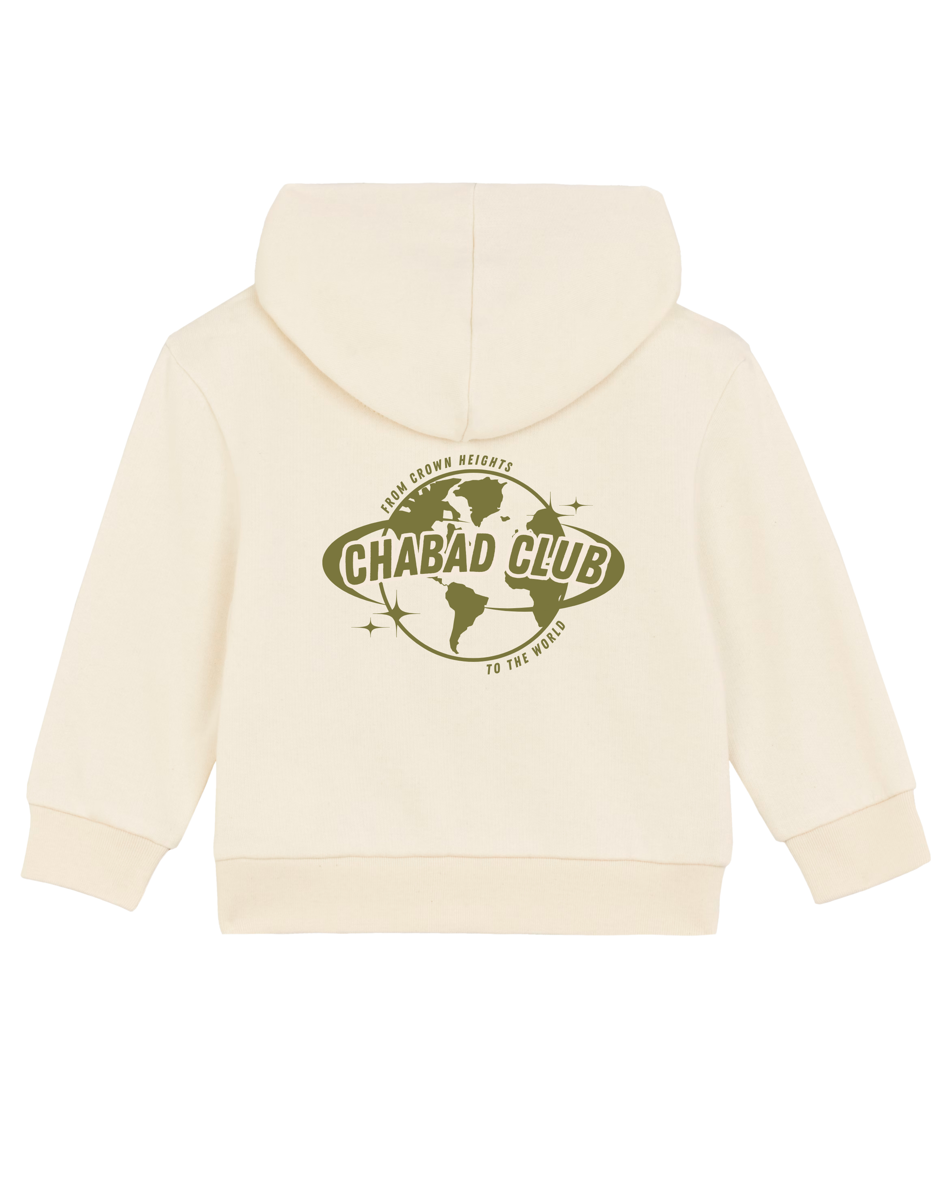 CHABAD CLUB GILET BEBE 770 ECRU VERSO