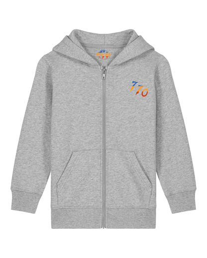 CHABAD CLUB GILET ENFANT 770 GRIS RECTO