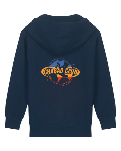 CHABAD CLUB GILET ENFANT 770 NAVY VERSO