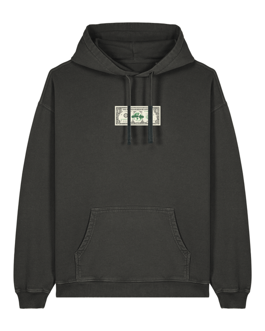 CHABAD CLUB SWEATSHIRT DOLLAR NOIR VINTAGE RECTO