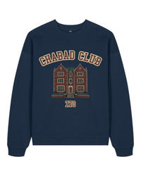 Sweatshirt Chabad Club 770 Navy