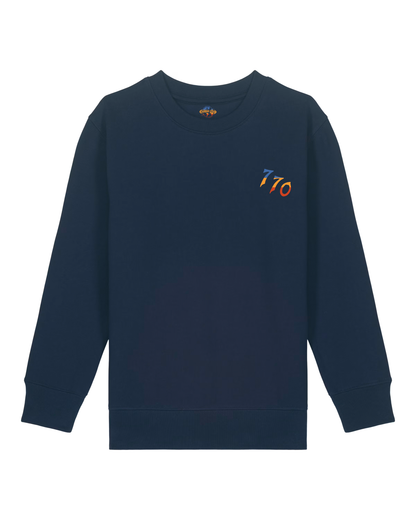 CHABAD CLUB SWEAT ENFANT 770 NAVY RECTO