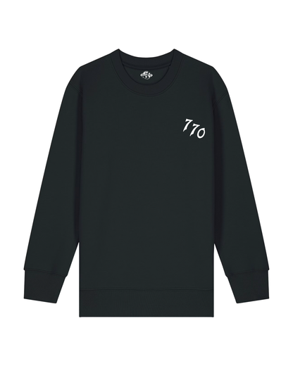 CHABAD CLUB SWEAT ENFANT 770 NOIR RECTO