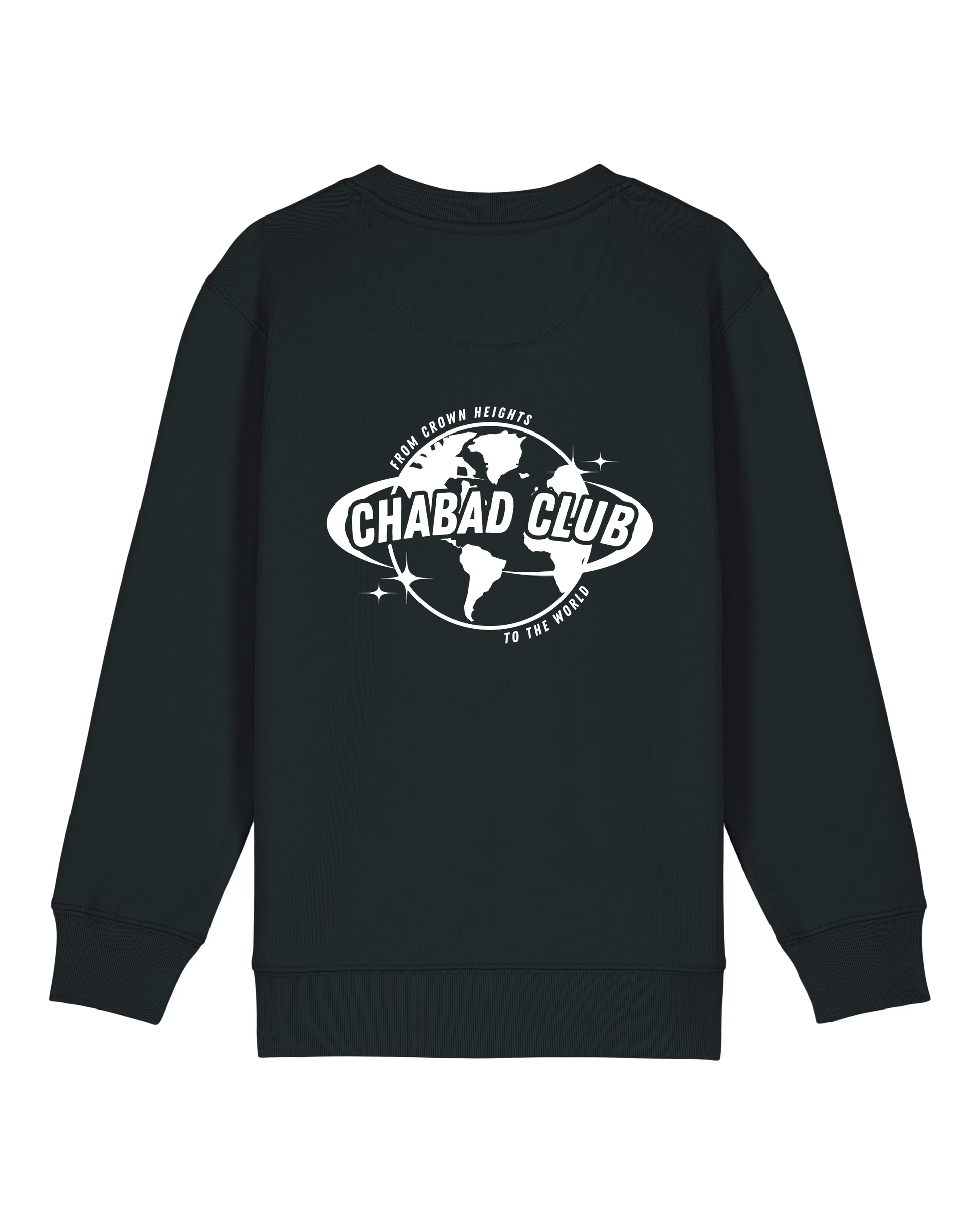 CHABAD CLUB SWEAT ENFANT 770 NOIR VERSO