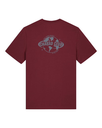 CHABAD_CLUB_TSHIRT_DROIT_BORDEAUX_VERSO