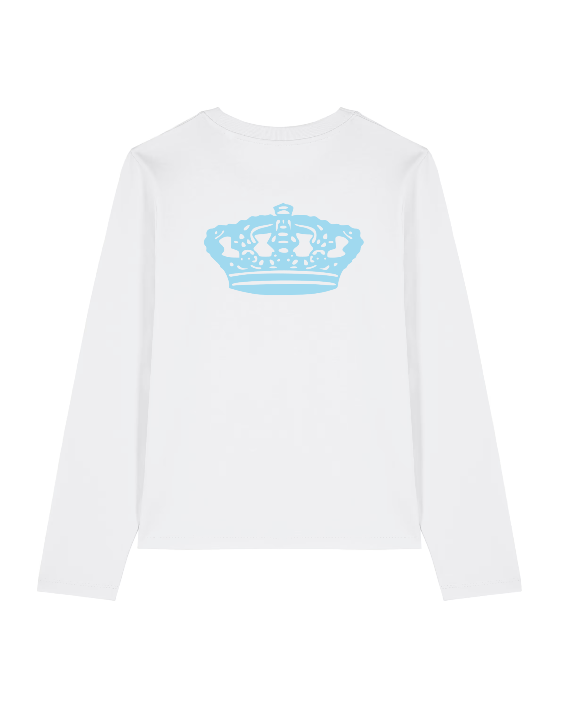 CHABAD CLUB TSHIRT MANCHES LONGUES MOSHIACH BLANC VERSO