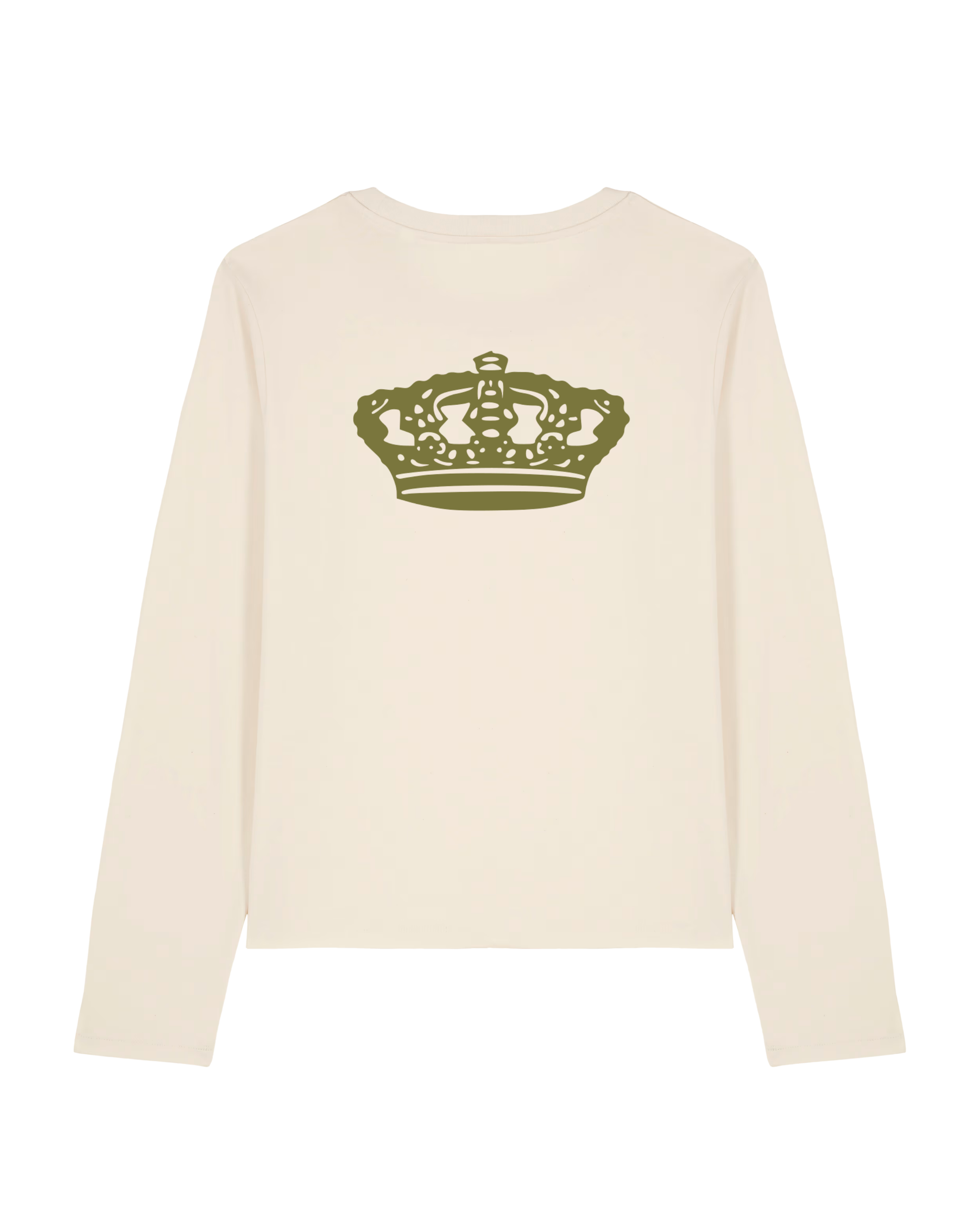 CHABAD CLUB TSHIRT MANCHES LONGUES MOSHIACH ECRU VERSO