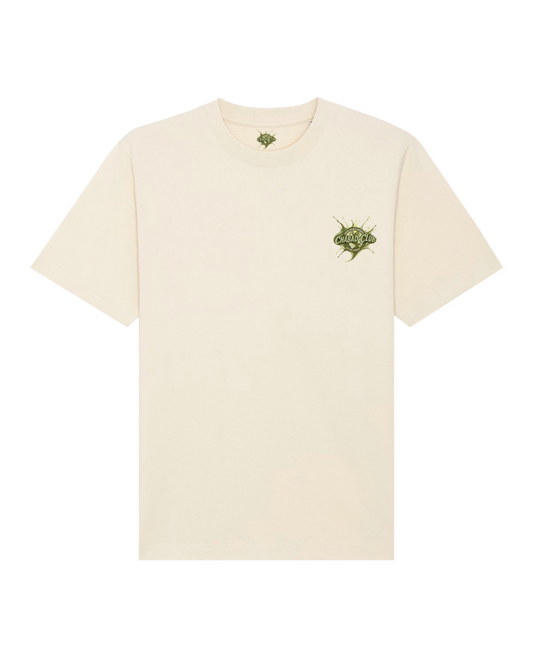 CHABAD CLUB TSHIRT PAINT ECRU RECTO